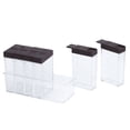 thumbnail image 3 of VGEBY Storage Container, Seasoning Pot, Jar, Seasoning Box, Food Grade Seasoning Bottle, Transparent Dual Hole Cooking Tool Household Kitchen Supplies For Home, 3 of 8