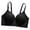 Black, variant on ’s Wirefree Seamless Bra With Fixed Cups Support Side Shaping Sag Lifting Push Up Comfort Fit