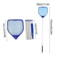 thumbnail image 2 of Pool Leaf Skimmer with Adjustable Telescopic Pole, Fine Mesh Debris Net for Swimming Pools, Hot Tubs & Spas, 2 of 5