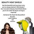 thumbnail image 3 of Hairdryer Beauty Heat Shield Complete Protection from Hot Hair Dryers and Hair Steamers (Sun Passion), 3 of 6