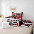 thumbnail image 6 of Homewish Rustic Camo Camouflage 7-Piece Twin Bedding Sets,Jungle Wildlife Deer Bedding Comforter Set,Red Black Checkered Sheet Sets For Adults,Super Cozy Room Decor, 6 of 8