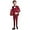 Burgundy(bowtie), variant on Yumcute Boy Suits 5 Piece Slim Fit Suit for Kids Toddler Formal Set Wedding Ring Bearer Outfit 2T