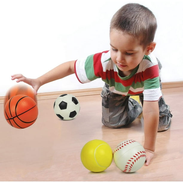 Spptty Ballon Jouet, Enfants Basket-Ball Sport Extérieur / Intérieur Gonflable  Ballons de Ballon de Bébé, Jouet de Basket-Ball 