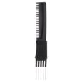 thumbnail image 3 of 4pcs Hair Pick Comb for Women Hair Styling Hairpin Double Salon Comb Back Comb Comb Steel Lift Hair Tools, 3 of 9