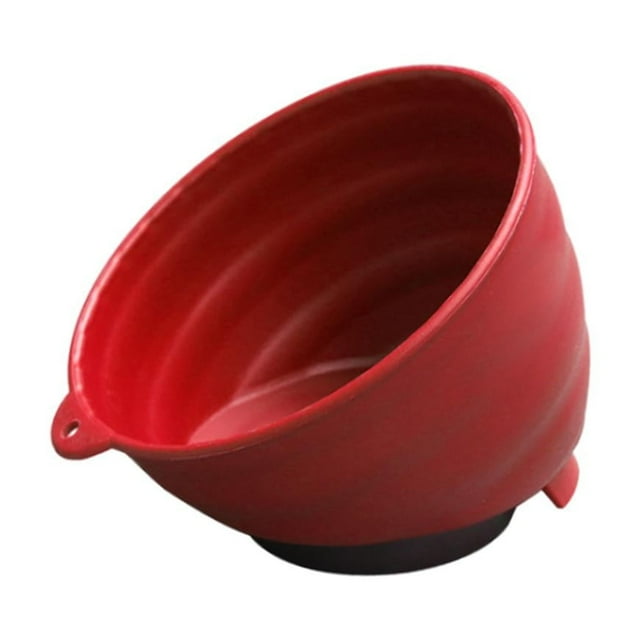Miulika Nut Cup Nuts and Bolts Organizer for Tools Construction Screws Red