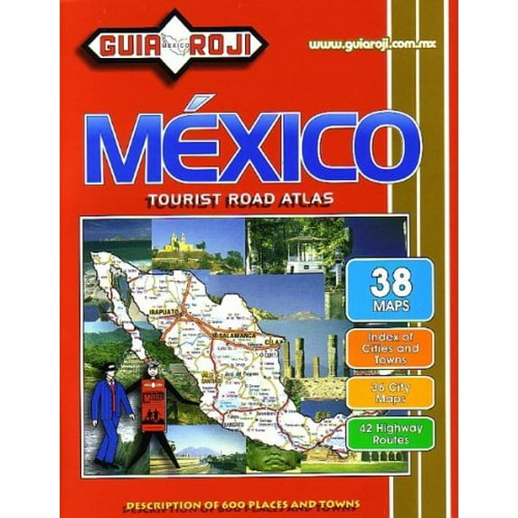 Pre-Owned Guia Roji Mexico Tourist Road Atlas, 9789706213419, 9706213414, Paperback,