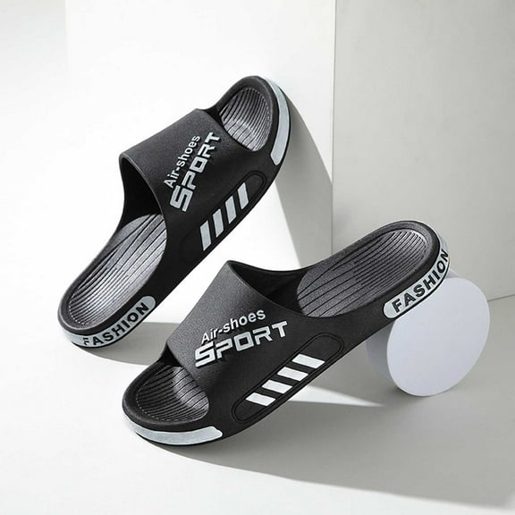 Flip Flops for Men Arch Support Summer Outdoor Indoor Bathroom Comfortable Couple Unisex Slides Casual Wear Open Toe Sandals for Men