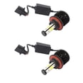 thumbnail image 2 of 2 Piezas LED Antiniebla Lámpara de Trabajo Automoviles de 8000LM 6500K shamjiam Coche Fog DRL HeadLight, 2 of 8