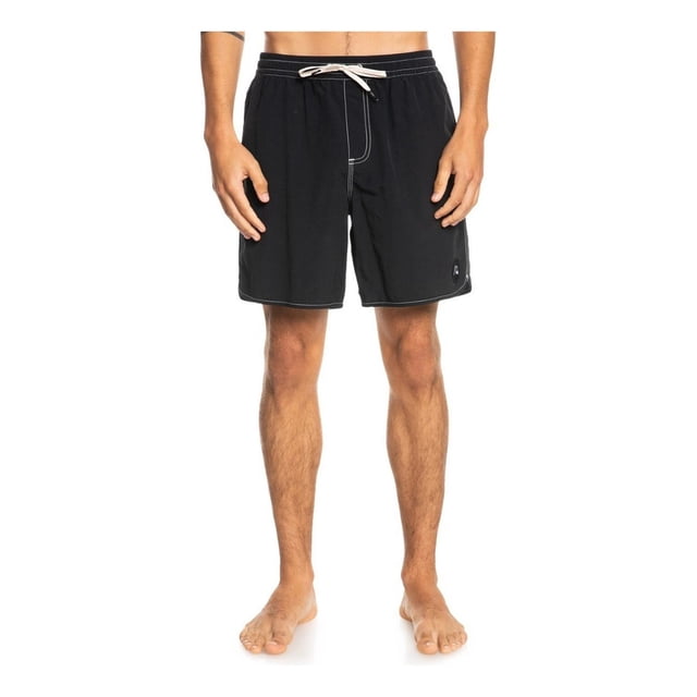 Short Quiksilver Hombre Ocean Scallop 17" Volleys Negro EQYJV03848KVJ0