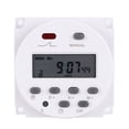 thumbnail image 1 of Quality ABS Material 12V 16A Weekly Timer Switch, Microcomputer On Off Control, For Commercial Household, 1 of 8
