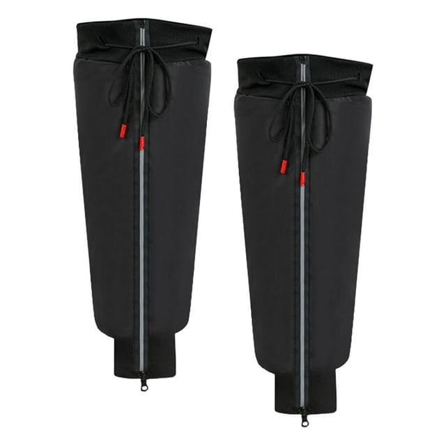 Almencla Genouillères de Moto Imperméables Leggings d'Hiver pour Hommes et Femmes Randonnée 60cm