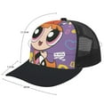thumbnail image 2 of The Powerpuff Girls Adult Baseball Cap Adjustable Sun Visor Hat Prints Trucker Hats Skull Cap Headwear for Men Women, 2 of 6