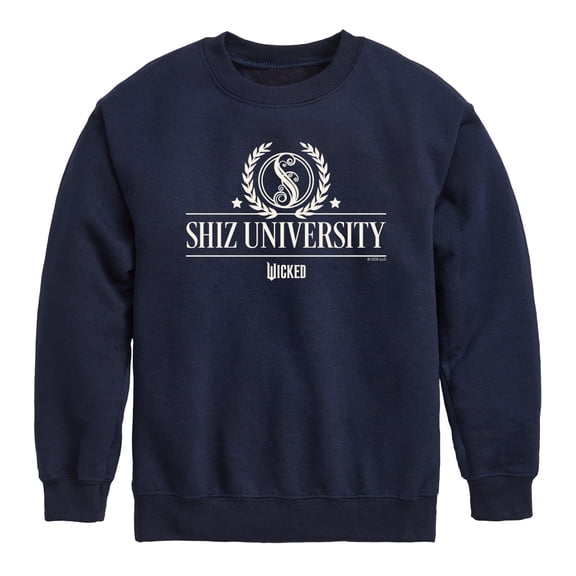 Wicked - Shiz University - Youth Crew Fleece Sweatshirt
