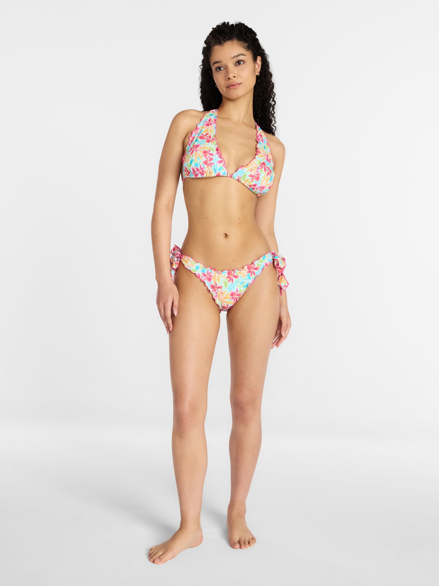 No Boundaries Convertible Bikini Top, Women's XXS-XXL