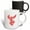 Multicolor, variant on 3drose, Mythical Phoenix Creature in Flight Artistic Illustration Red, 11oz Two-tone Blue Mug