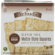 Yehuda Matzo-Style Squares Gluten Free Toasted Onion -- 10.5 oz