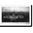 thumbnail image 2 of Historic Framed Print, Panoramic view of Washington City from the new dome of the Capitol, looking east.drawn from nature and print. in colors by E. Sachse & Co., 17-7/8" x 21-7/8", 2 of 9