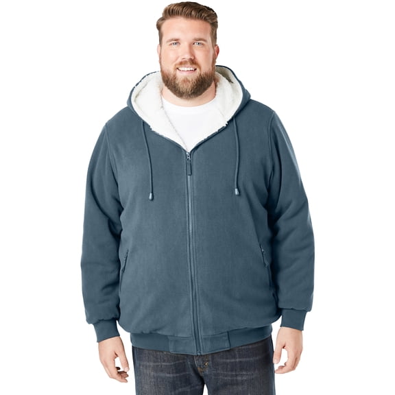 KingSize Men's Big & Tall Explorer Plush Fleece Hoodie