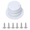 thumbnail image 4 of Ysyqkn RV Roof Vent Cap Direct Replaces with Install Screws Ventilation Duct Vent Cover White, 4 of 9