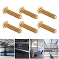thumbnail image 1 of Screw Fasteners, 50Pcs Hex Socket Screws Half Round Head Pure Copper Hardware Accessories Fasteners, 1 of 7