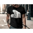 thumbnail image 3 of Cute Mama Polar Bear and Cubs Family Mom Gift Women Wife T-Shirt Mom Mother Bear Cubs Birthday Holiday Presents Tshirt, 3 of 10