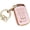 Pink-gold, variant on Key Fob Cover Compatible with Toyota Sienna 2011-2020 6 Button Keychain Case Holder Protector,Black-gold