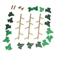thumbnail image 1 of Imanes de nevera de hiedra, imanes de follaje DIY con vástago articulado para el hogar, cocina, imanes decorativos, imanes para nevera de plantas Estilo B, 1 of 8