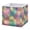 Shimmering Rainbow, variant on Fabric Open Basket Bins Foldable Storage Basket 2 Sizes Available Shimmering Rainbow