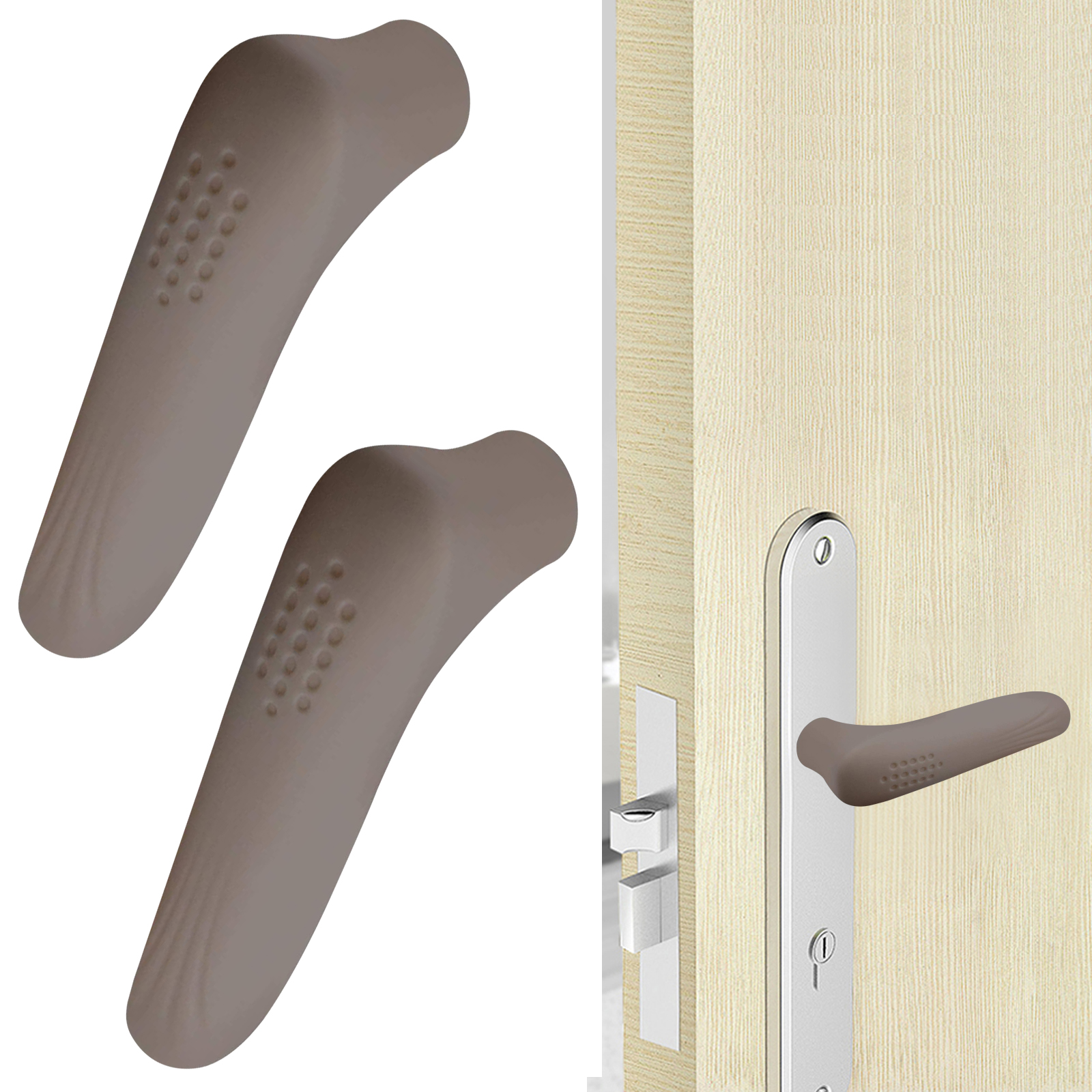 Thicker Door Knob Protector, 2 Pack Safety Equipment Door Handle Cover