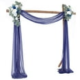 thumbnail image 2 of Wedding Arch Drapery Curtains In The Background Chiffon Fabric Shade Cloth Party Monolithic Wedding Decoration, 2 of 8