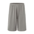 thumbnail image 4 of COMVALUE Women's 2026 Sport Knit High Rise Elastic Waist Capri Pants (Grey, M), 4 of 5