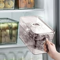 thumbnail image 3 of Boreal Craft Support de Valise Pliable Sacs de Congélation Réutilisables Sacs Vapeur pour Légumes Micro-Ondables Rangement de Cuisine Empilable avec Poignée, 3 of 4