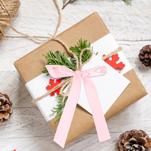 Houderco Rosa Para Envolver Regalos Con Material Poliéster Anti Desgaste Para