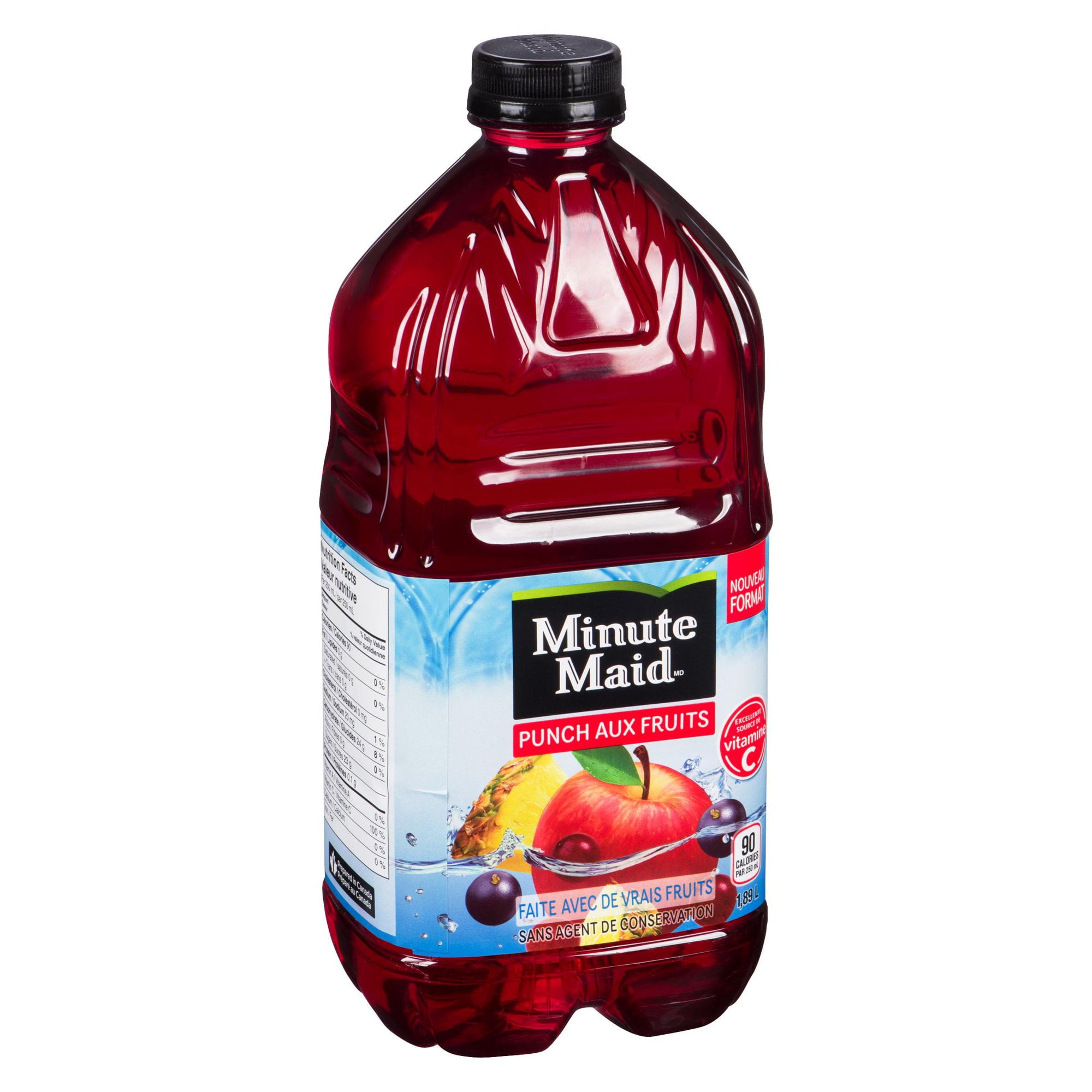 Minute Maid Fruit Punch Bottle, 1.89 Liters