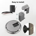 thumbnail image 5 of Upgraded Magnetic Door Stop, 2024 New Punch-Free Mechanical Silent Floor Door Stop, Adjustable Door Stop Magnetic Door Stoppers Magnetic Door Catch Holder with Adhesive (Black), 5 of 6