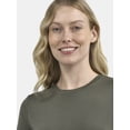 thumbnail image 3 of Time and Tru Women's Midi Knit Dress, Sizes XS-XXXL, 3 of 4