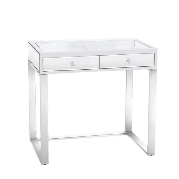 Impressions Vanity Desk SlayStation Emma with 2 Drawers, Makeup Vanity