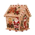 thumbnail image 2 of Clearance DIY Diamond Pearl Painting Wooden House, Christmas Pearl Diamond Art Kit for Adults, Christmas Ornament, Christmas Decoration for Tree Wall Home, Christmas Gift for Kiddo Adult (L), 2 of 9
