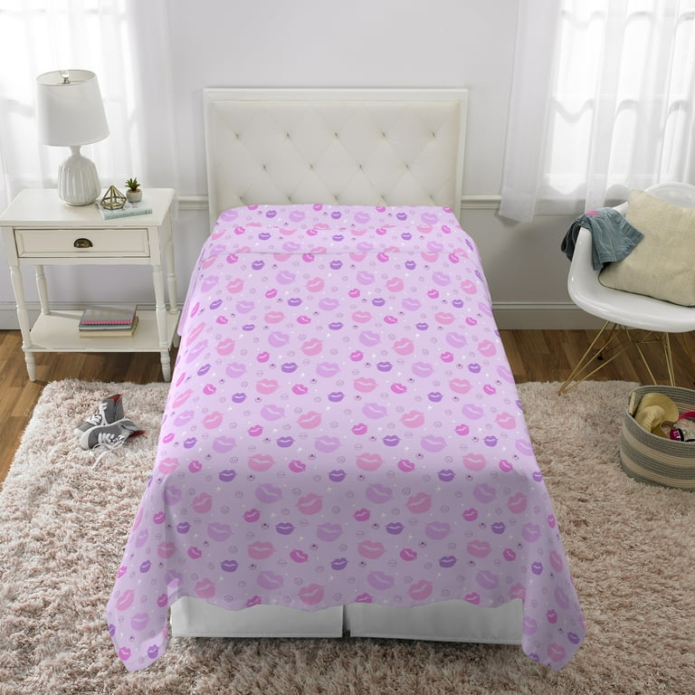 Bratz Twin Bed in a Bag Comforter Sheets and Backpack Purple Walmart