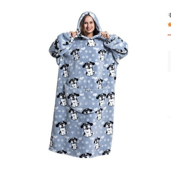 Chandail à Capuchon Surdimensionné pour Femmes et Hommes, Super Doux Chaud et Confortable Géant Portable pour Femmes Hommes Adultes avec Grandes Poches