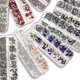 thumbnail image 3 of Nail Art Rhinestones Kit, Crystals AB Strass for Nails, Multi Shapes Flatback Stones, 3 of 5