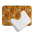 thumbnail image 6 of Yiaed Tiger Print Bathroom Mat Set 2 Pieces Mat Anti-Skid Pad Ultra Soft and Absorbent Bathroom Bath Mat Contour Bath Rugs for Toilet Base, 6 of 6