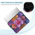 thumbnail image 2 of FORMRS 15"-15.6" Laptop Sleeve Protective Case Soft Carrying Quilted Computer Bag Cover, Large Purple Flowers, 2 of 7