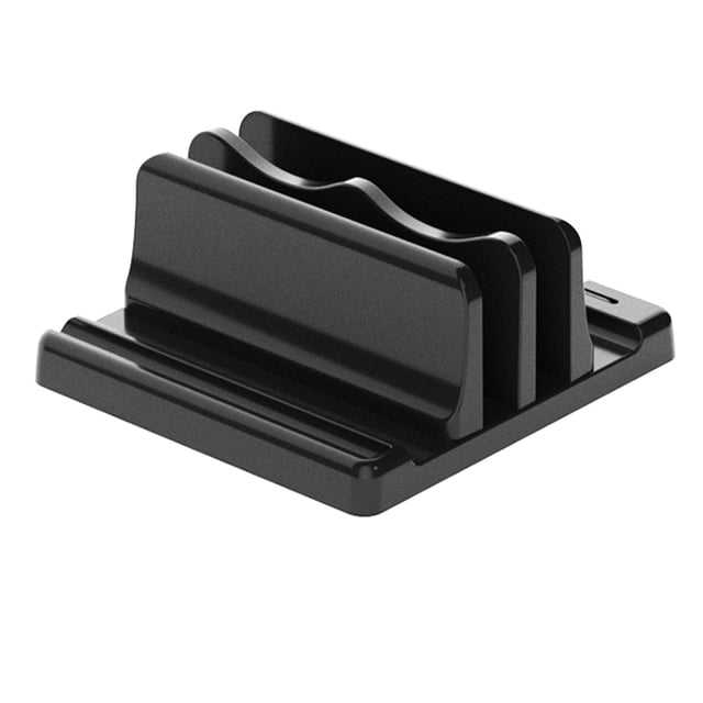 KAKOWELY Support de magazine Version Dock Support Vertical pour Ordinateur Portable Double Support de Bureau avec Dock Réglable Repose-Livre pour Lecture Organisateur de Bureau Rack6.3"X5.91"X2.36 Pouces