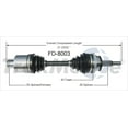 thumbnail image 4 of TrakMotive CV Axle Shaft FD-8003 Premium; OEM Replacement, 4 of 5