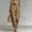 Khaki, variant on Morttic Women's Elegant Solid Color Multi-Pocket Cargo Pants – Loose Wide-Leg High Waisted Casual Trousers (No Belt) Khaki，L