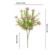 thumbnail image 3 of Simulated Flower With 5 Forks Of Water Grass Small Flower Arrangement Home Decoration Ornament Fake Flower Shooting Prop, 3 of 6