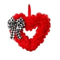 thumbnail image 2 of ZFYXGS Valentines Day Decor Wreaths For Front Door Outside Valentine Decorations For The Home Heart Shaped Wreath For Outdoor Valentine's Day Wreath Decoration, 2 of 6