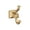 Champagne Bronze, variant on Amerock Mulholland Matte Black Single Prong Robe Hook