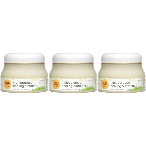 Burt's Bees Baby 100% Natural Origin Multipurpose Healing Ointment - 7.5 Ounce Tub - Pack of 3